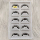 Cílios Naturais – Kit com 5 Pares Premium X01 Mink 3D