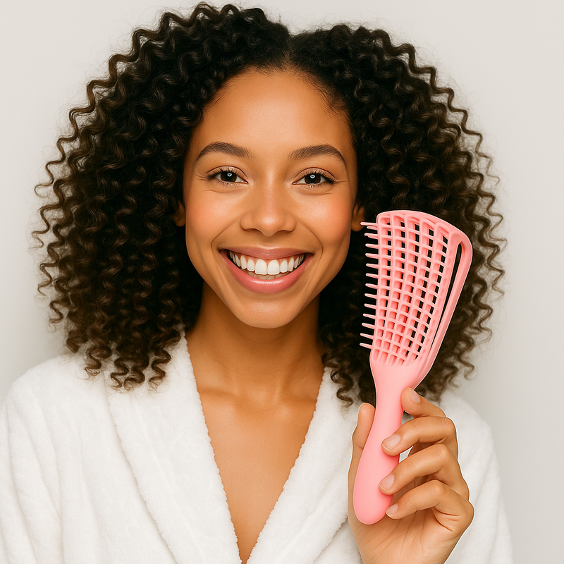 Escova Polvo Definidora de Cachos