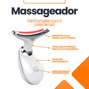 Mini Massageador Tratamento Facial Led Terapia Efeito Lifting