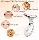 Mini Massageador Tratamento Facial Led Terapia Efeito Lifting