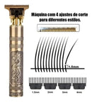 Máquina de Barbear Profissional para Cabelo e Barba