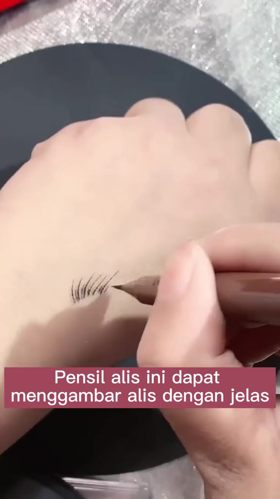 Lapis Caneta Sobrancelha Barba À Prova D 'água fio a fio Microblanding.