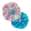 Touca Dupla Face de Cetim Ajustável + Xuxinha
