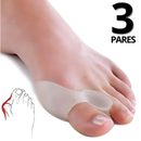 Protetor de Joanete de Silicone Ortopédico Pé Macio Confortável Par Corretor Hallux Valgus Palmilha