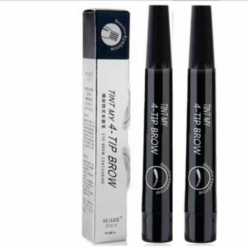 Lapis Caneta Sobrancelha Barba À Prova D 'água fio a fio Microblanding