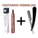 Lapis Caneta Sobrancelha Barba À Prova D 'água fio a fio Microblanding