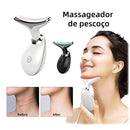 Mini Massageador Tratamento Facial Led Terapia Efeito Lifting
