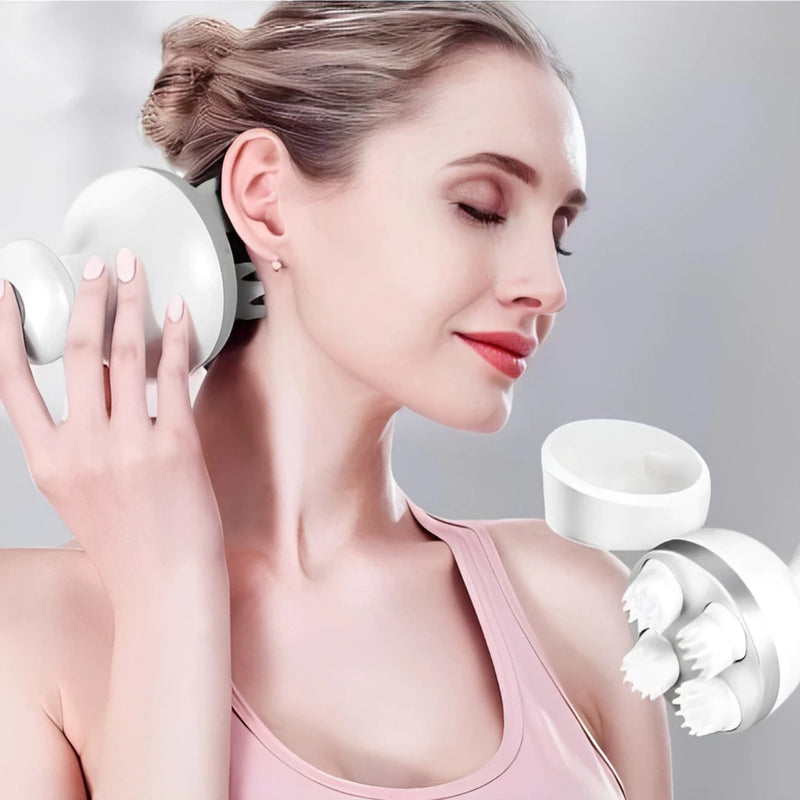 Massageador Elétrico Cabeça Couro Cabeludo Massagem