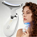 Mini Massageador Tratamento Facial Led Terapia Efeito Lifting