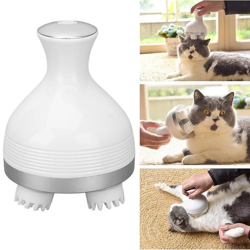 Massageador Elétrico De Corporal Cuidados Com A Saúde Relaxe Cabeça Couro Cabeludo Massagem